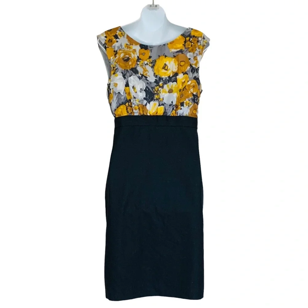 J.Crew Silk Wool Floral Dress Sz 4